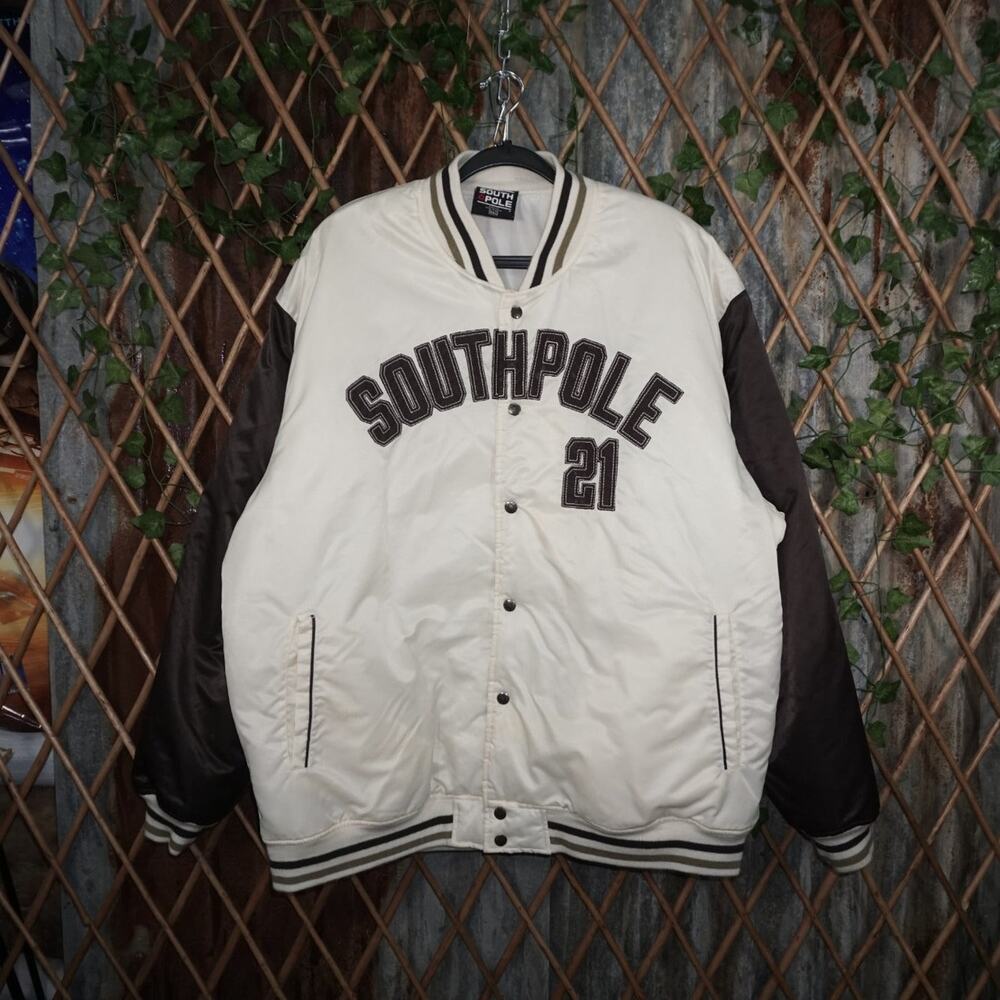 XXL - Vintage Y2K South Pole Jackets Coats button puffer